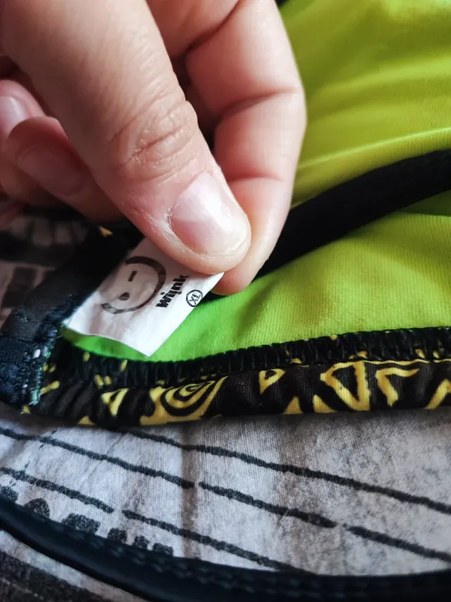 Reggiseno sportivo wiink fantasia tribale Elastico