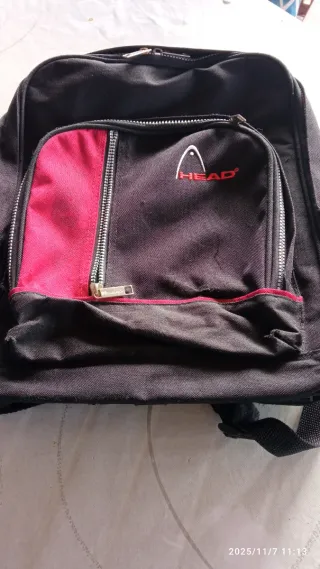 Mochila Head Negra y Roja