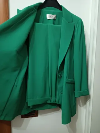 Tailleur completo Sandro Ferrone verde
