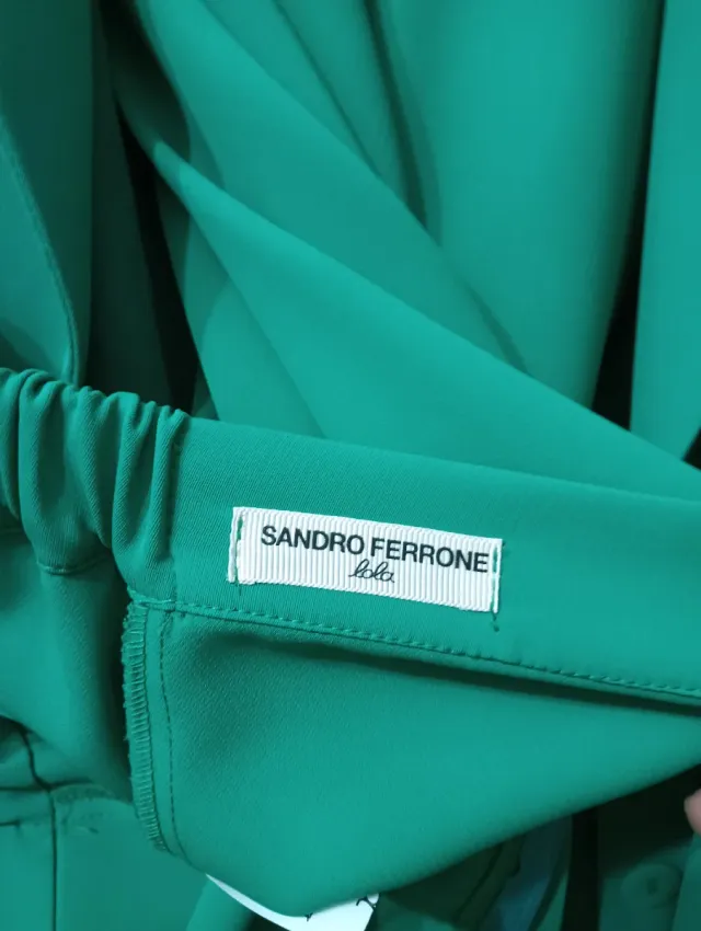 Tailleur completo Sandro Ferrone verde