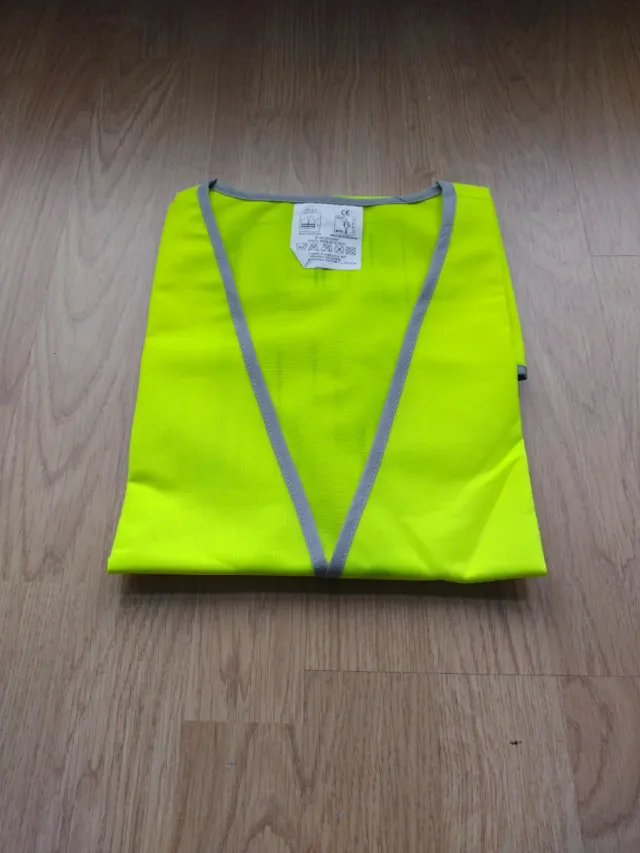 Chaleco reflectante alta visibilidad