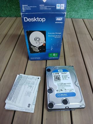 Disco Duro Interno WD Blue 2TB Desktop