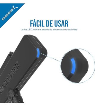 Adaptador Sabrent USB 3.1 a SATA