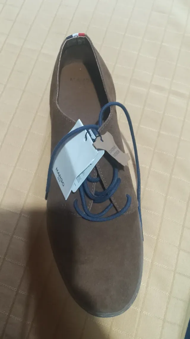 Zapatos serraje Mango nuevos