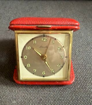 Reloj despertador de viaje VINTAGE. Con su caja
