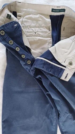 Pantalones Dockers Azul