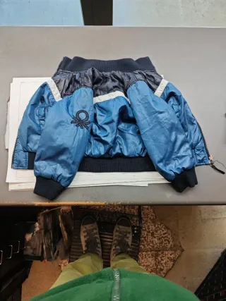 Giubbotto imbottito Benetton bimbi 3-4anni