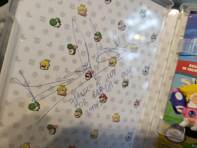 Mario + Rabbids Kingdom Battle Switch Firmato