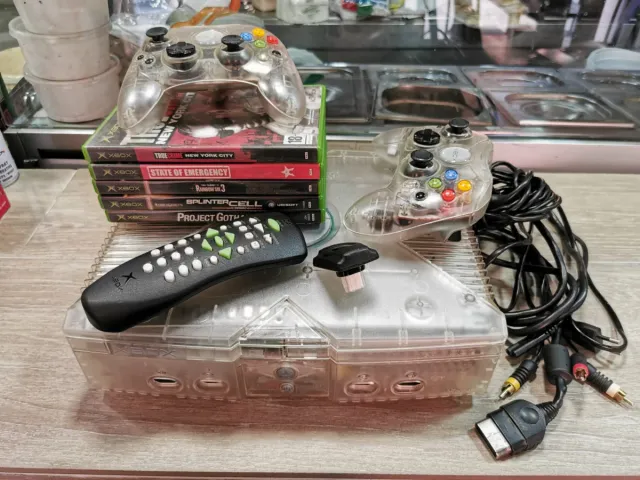 Xbox Clásica Cristal