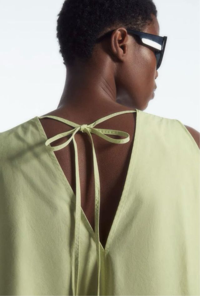 Vestido COS verde A-line SS24