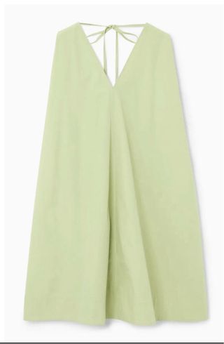 Vestido COS verde A-line SS24