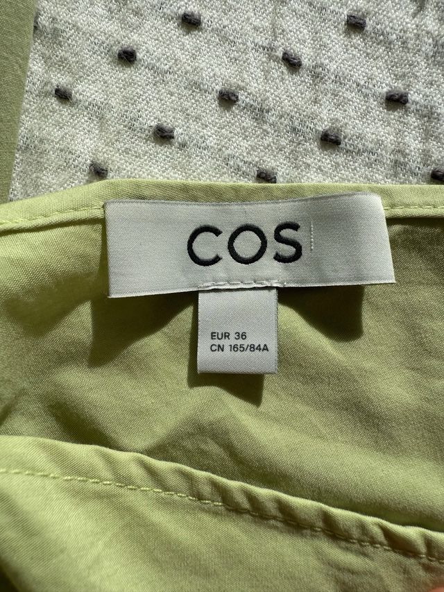 Vestido COS verde A-line SS24