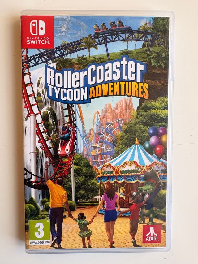 Roller Coaster Tycoon Adventures Switch