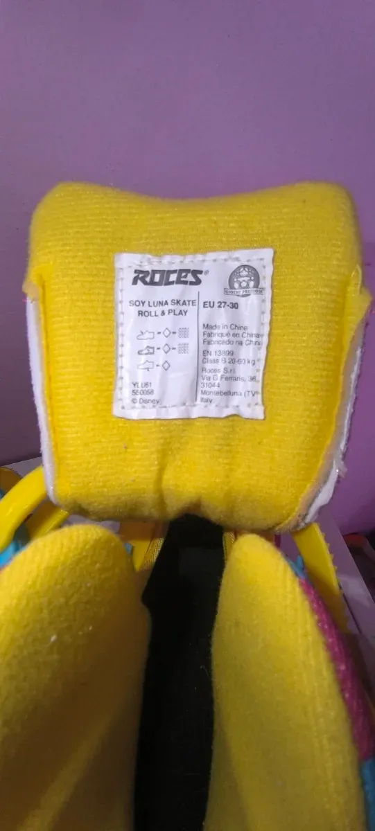 Patines Soy Luna Talla 27 al 30 Ajustable EXCELENT