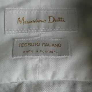 Camisa Massimo Dutti Blanca