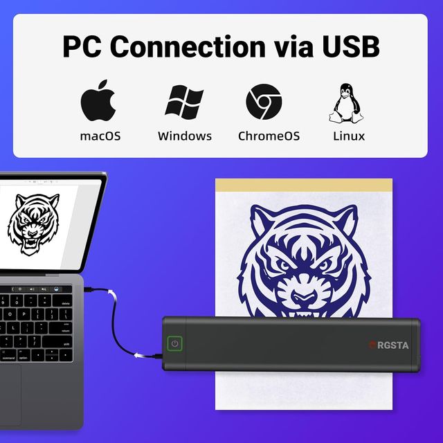 IMPRESORA DE PLANTILLAS DE TATUAJES ORGSTA S008