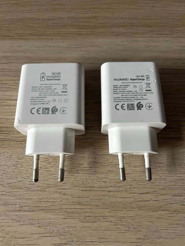 Pacchetto 2 Caricabatterie Huawei/Honor Supercharge