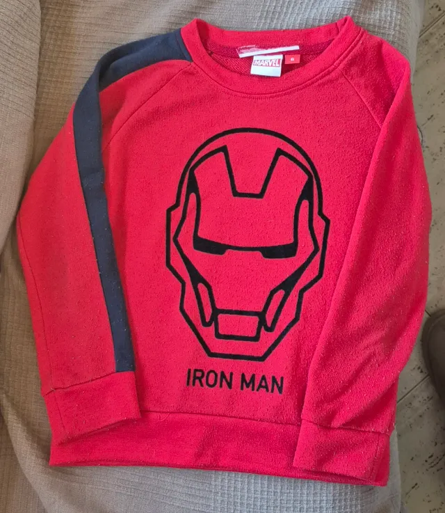 Sudadera Marvel Iron Man Roja