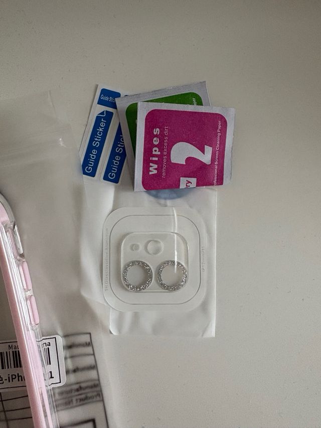 Pack 6 Fundas iPhone 11 + protector camara