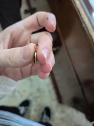 Colgantes Letras Oro 18k y Ónix