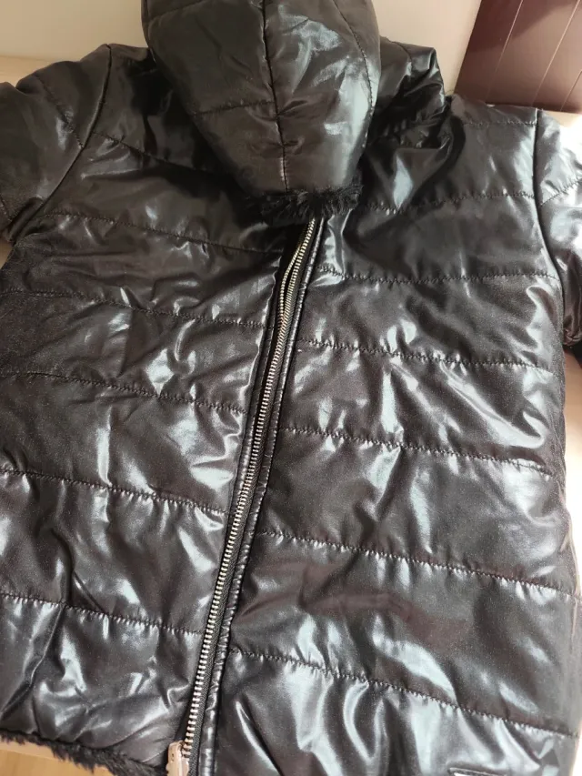 Abrigo guess niña reversible 