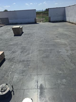 Hormigón impreso para exterior o interior