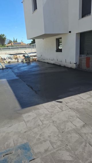 Hormigón impreso para exterior o interior