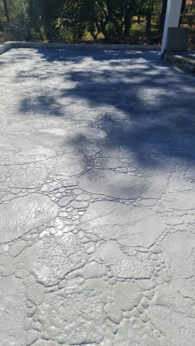 Hormigón impreso para exterior o interior