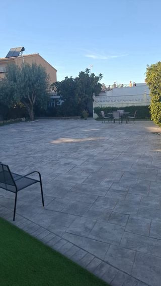 Hormigón impreso para exterior o interior