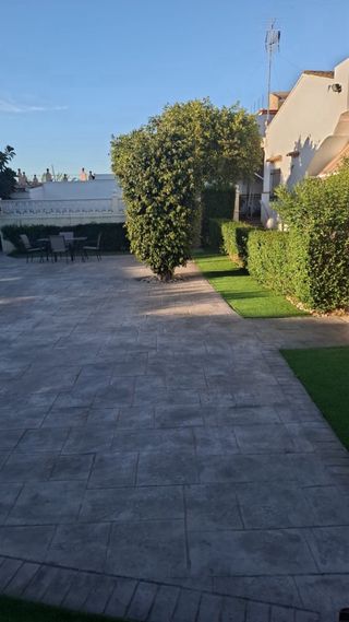 Hormigón impreso para exterior o interior