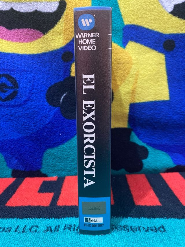 El Exorcista Betamax Primera Edición VHS