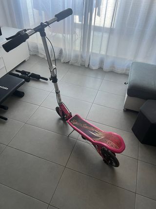 Patinete Space Scooter rosa