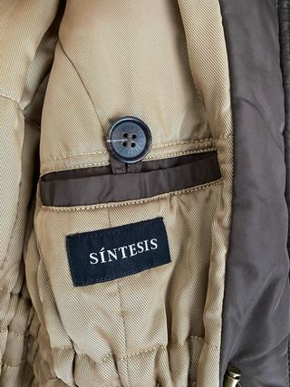 Chaqueta Sintesis Marrón