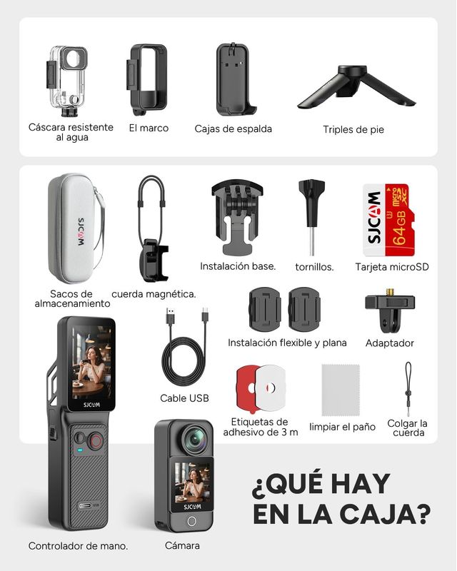 CÁMARA VLOG SJCAM C400 4K