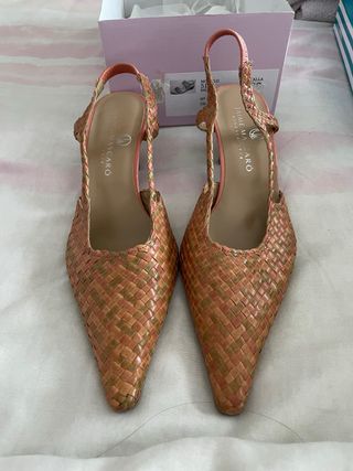 Zapatos Salón Jaime Mascaró Naranja