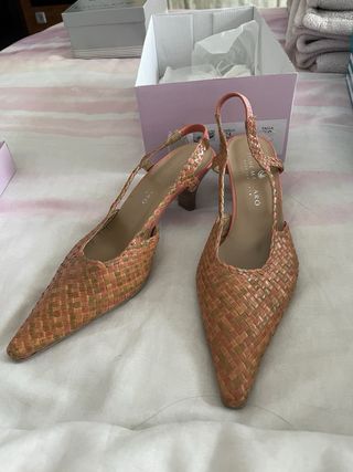 Zapatos Salón Jaime Mascaró Naranja