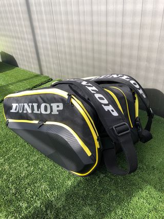 Paletero Dunlop Negro y Amarillo