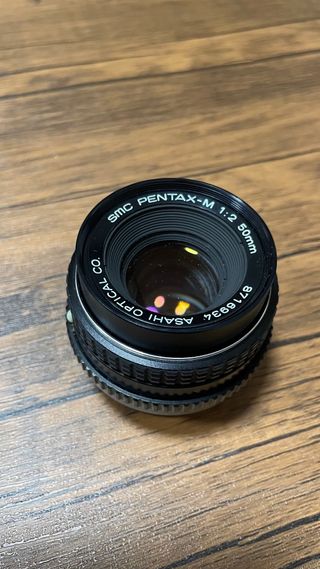 Objetivo Óptica Pentax SMC 50mm 1:2