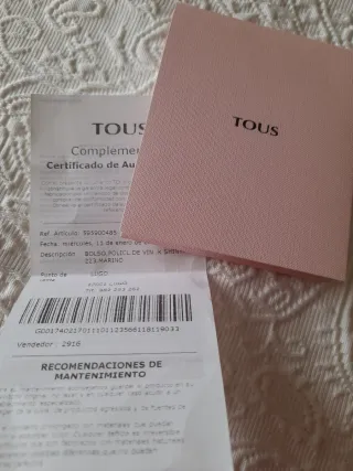 Bolso Tous azul marino