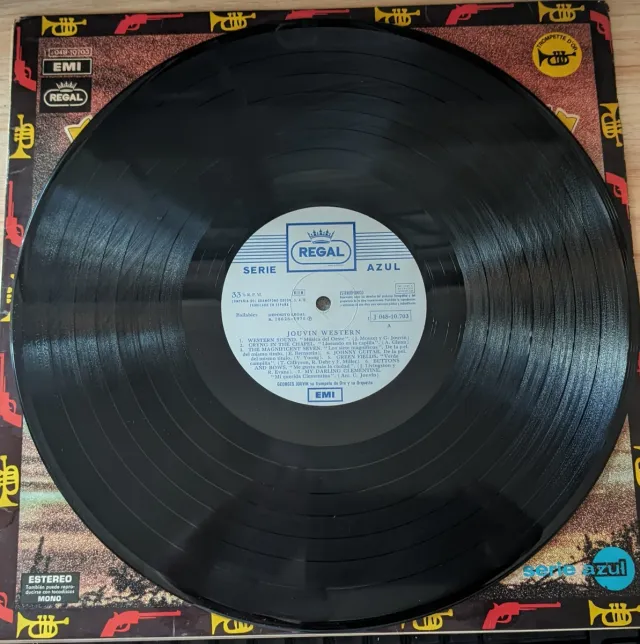 Disco Vinilo Jouvin Western