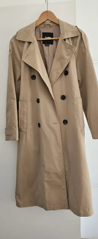 Gabardina Pull&Bear Beige