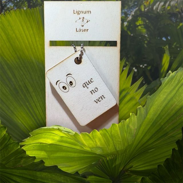 Llavero Lignum Laser