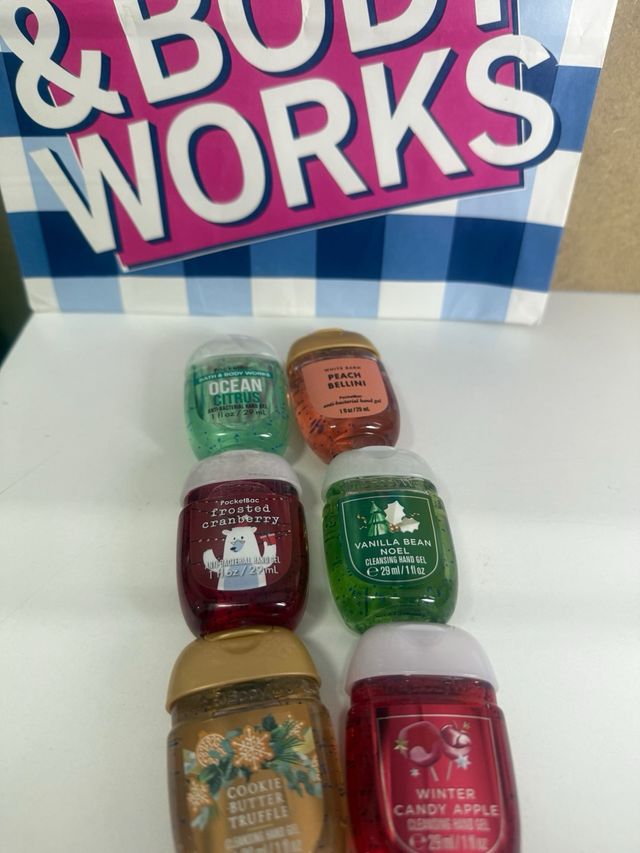 Lote 6 geles de manos Bath & Body Works