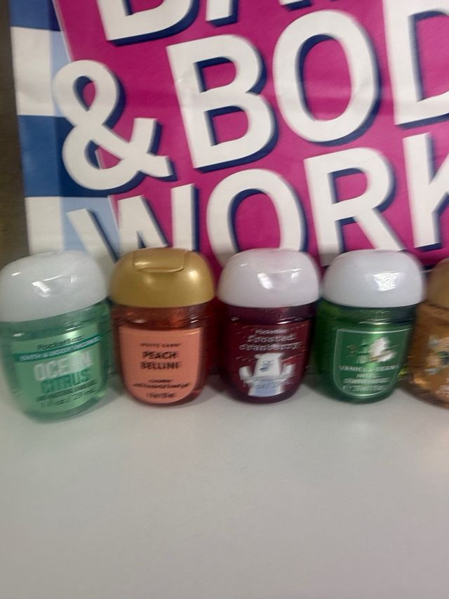 Lote 6 geles de manos Bath & Body Works