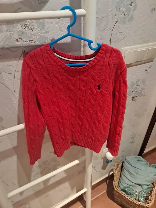 Jersey niño rojo talla 3