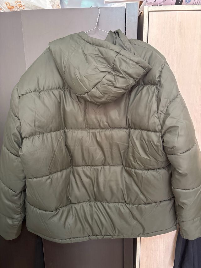 Chaqueta acolchada verde talla 3XL