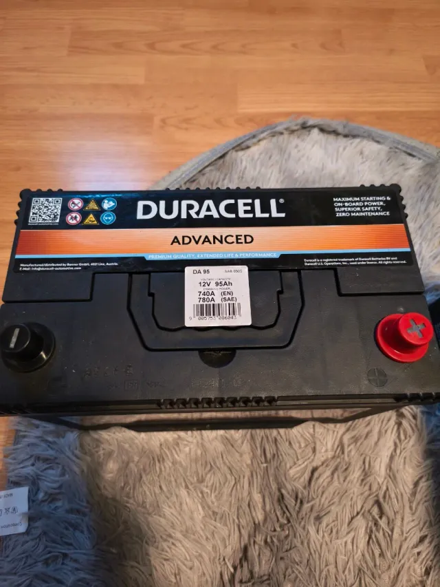 Batería Duracell DA95 95Ah 740A Advanced