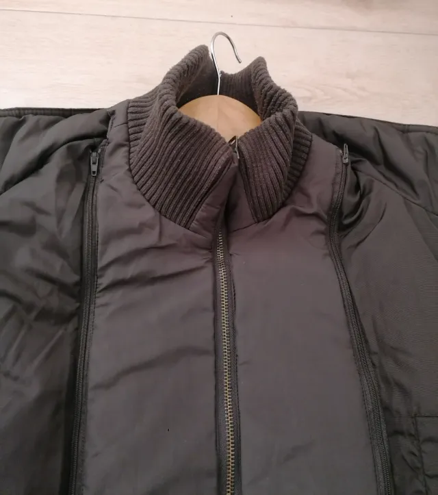 Chaquetón Zara Hombre Talla M Verde Oliva