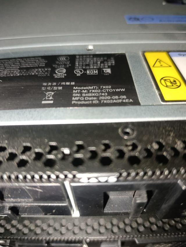 Rack Servidor 42U HPE Lenovo + UPS Salicru