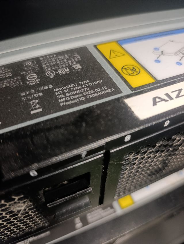 Rack Servidor 42U HPE Lenovo + UPS Salicru